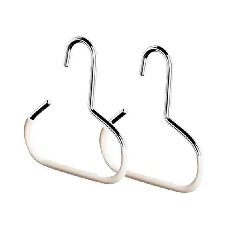 Durable Circle Ring Hat Hanger Non-marking Non-slip Hat Storage Hook Scarf Towel Tie Hanging Rack