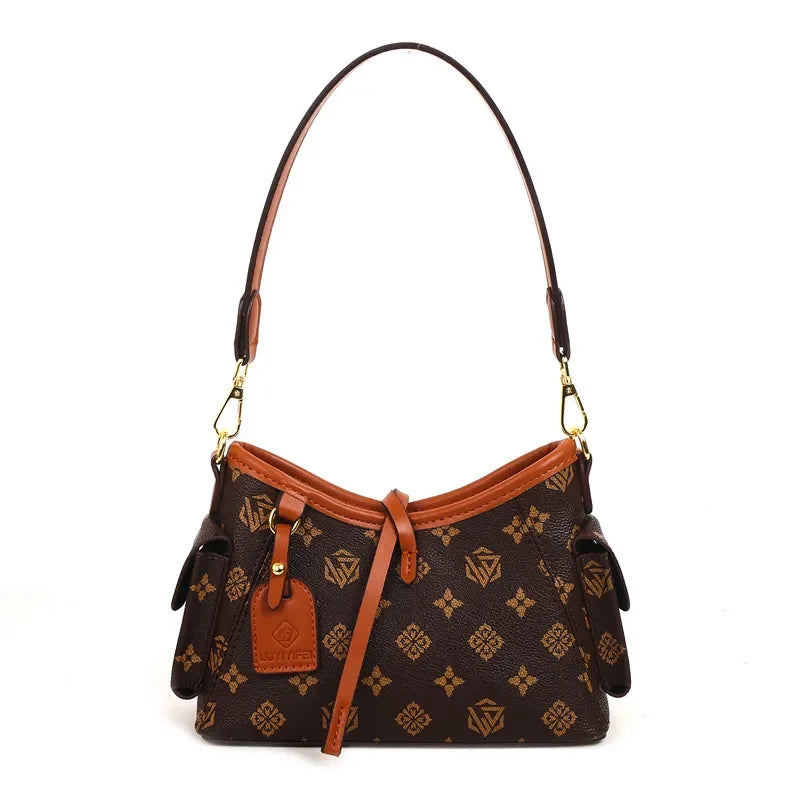 Designer shoulder bag free shipping New printed versatile fashionable tote bag large capacity casual hobos bag for women