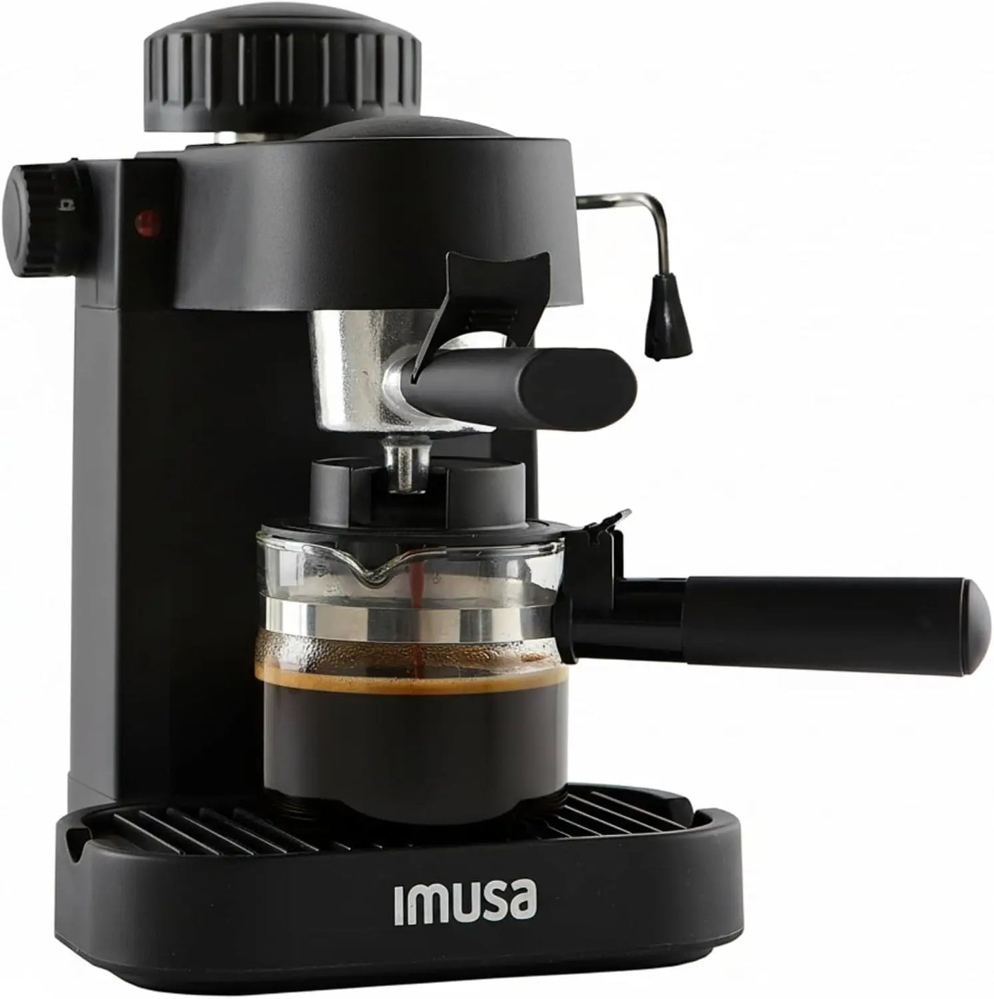 4cup Electric Bistro Espresso Cappuccino Maker, Silver