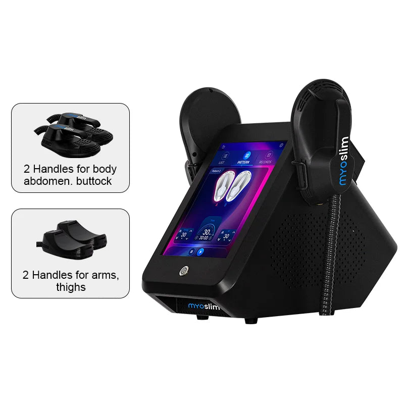 Myoslim Neo Portable EMS Machine Electromagnetic Body Slimming Muscle Stimulate Fat Removal Build Muscle.