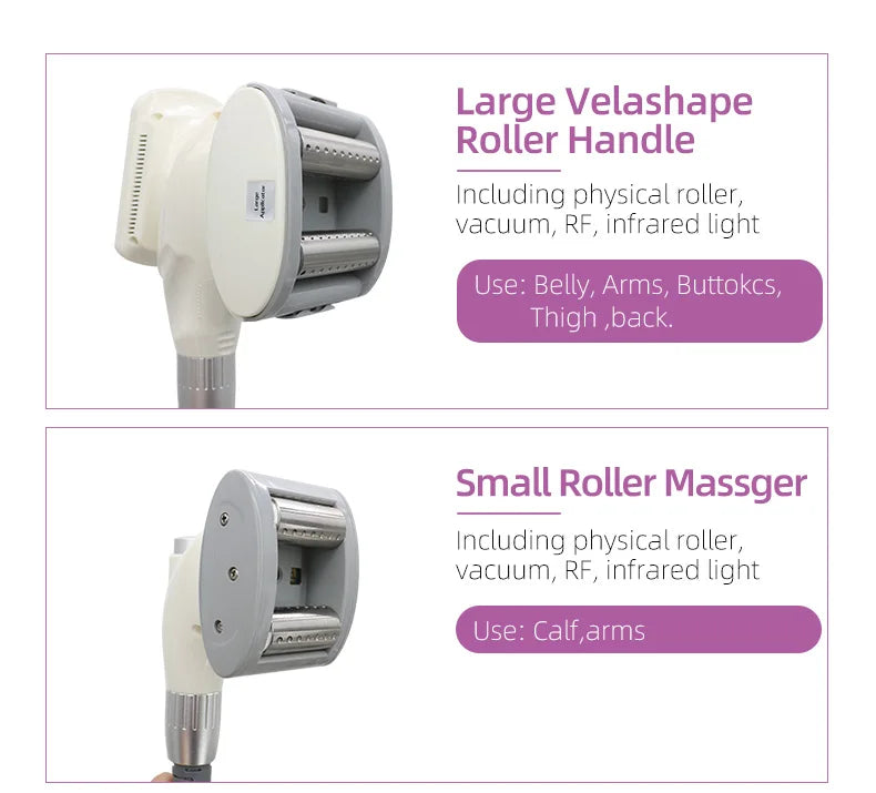 NEW V9 Vela Body Weight Loss Vacuum 80K Cavitation Slimming Roller Shaping Massage Machine Frozen Fat Removal Facial Lift