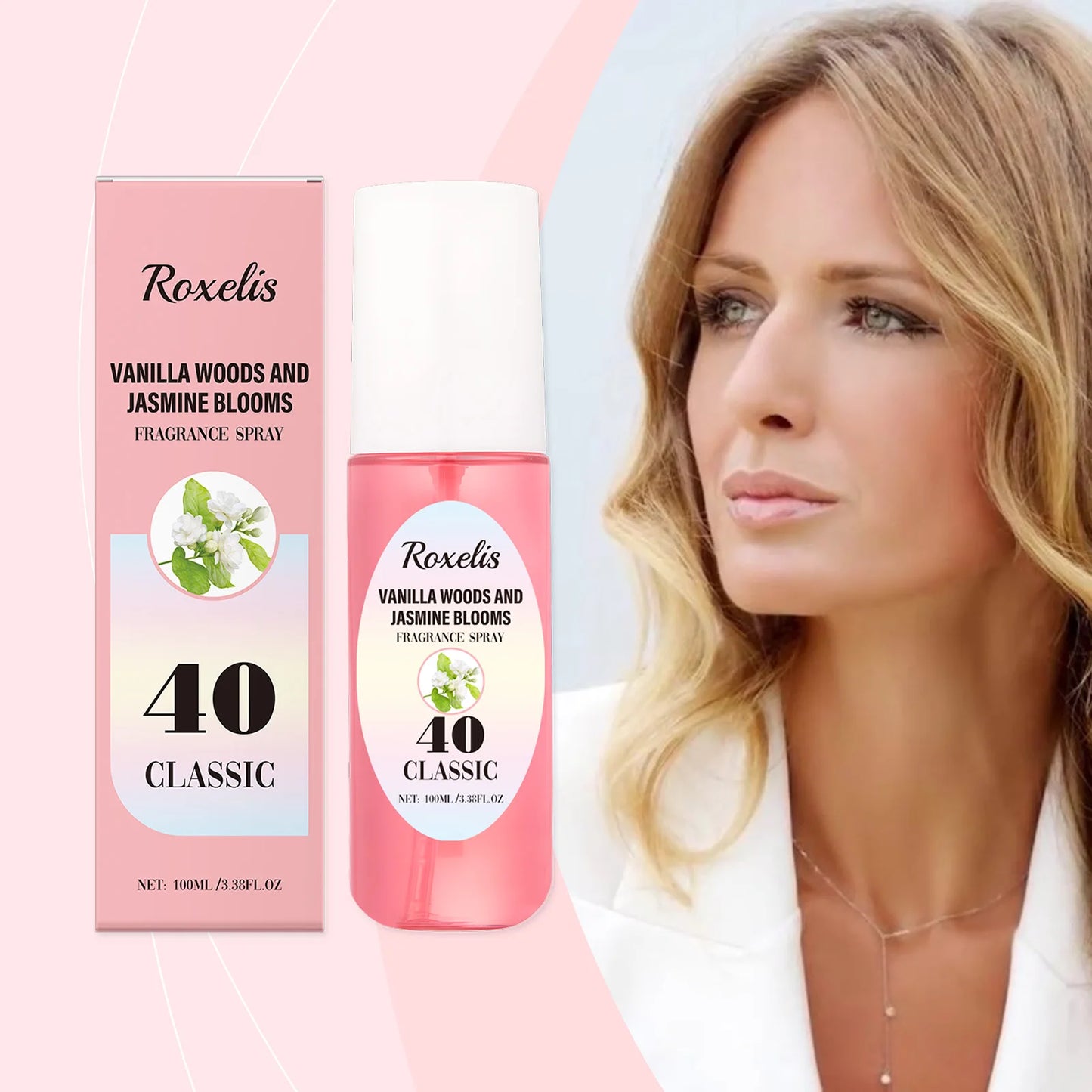 Roxelis 100ml Freshing Body Perfume Spray Long Lasting Scent Remove Odor Release Charming Dating Flirting Pheromone Perfume Mist