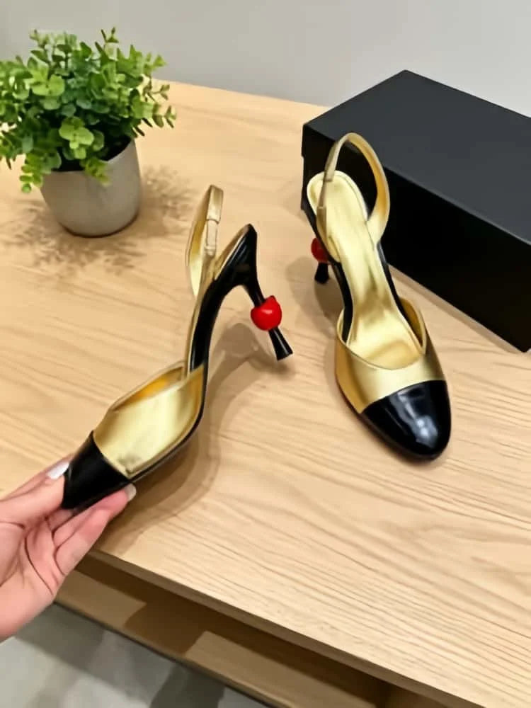 2026 Women High-heeled Cool Shoes Elegant Style Detailed Minimalist Classic Elements Summer Must-Have Item High-heeled