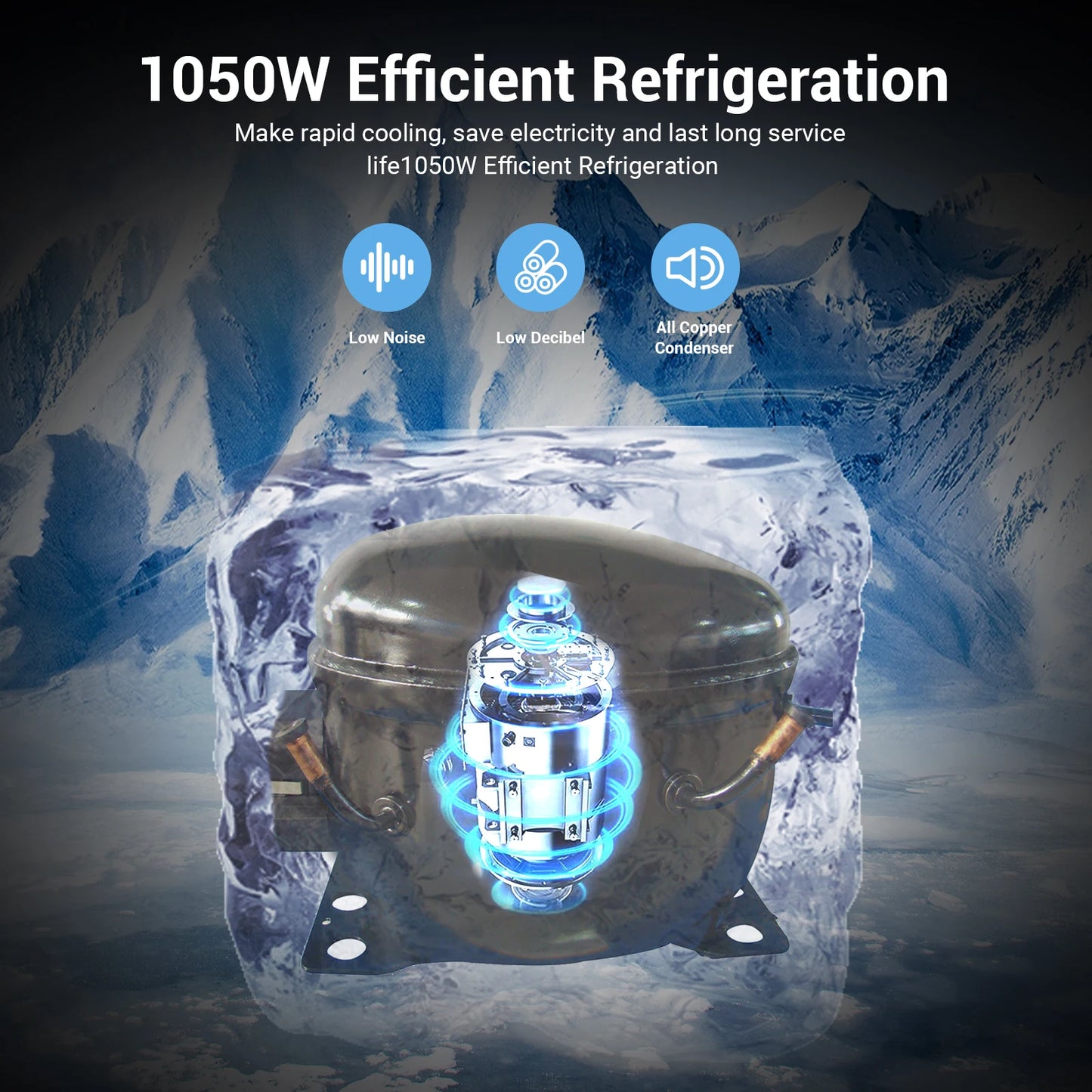 Commercial 6.4 Gal Margarita Machine 1050W Large Capacity Electric Slushy Frozen Drink Maker 24L Icy Treats Kitchen Appliance