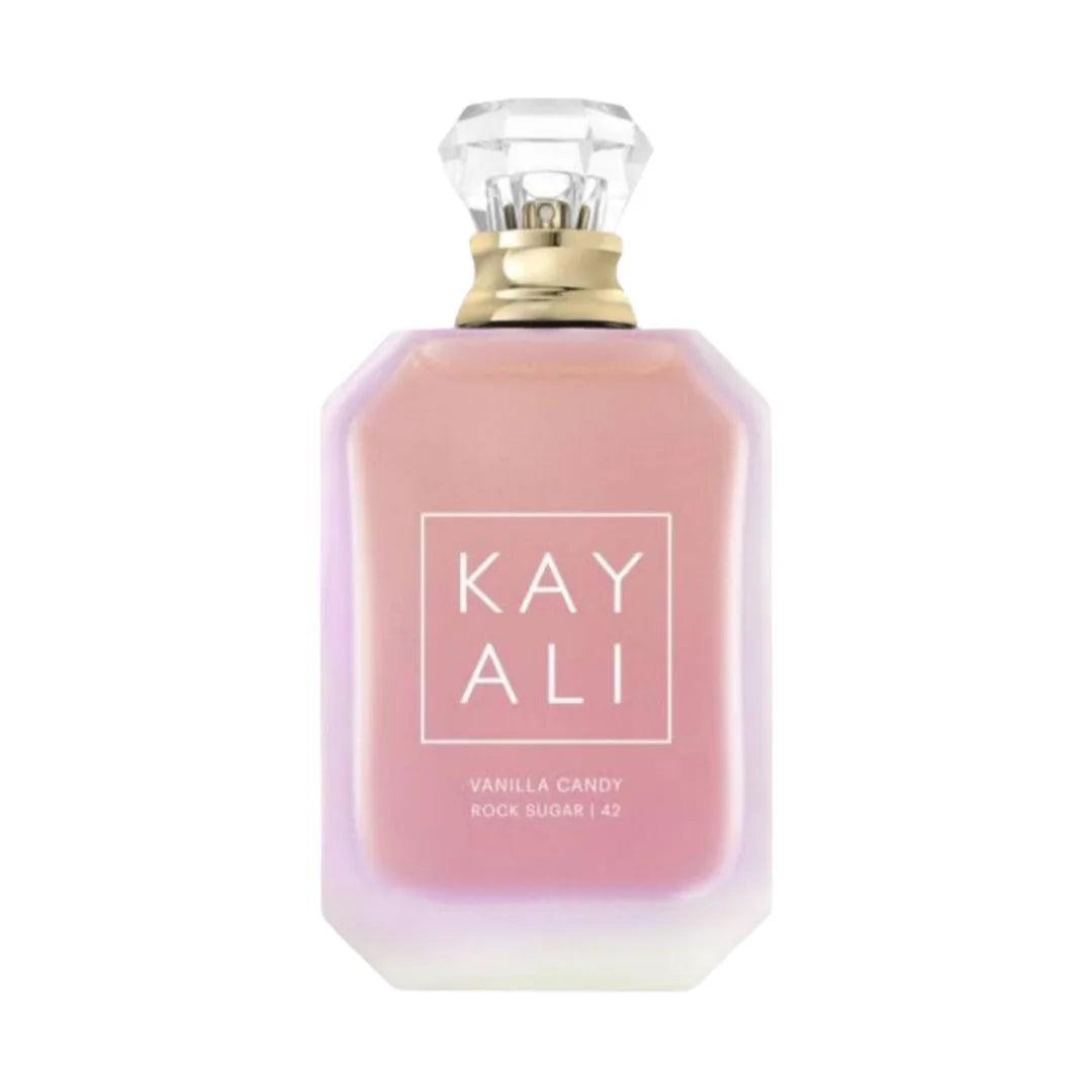 Kay Ali Pink Rose Sugar Perfume Gender Neutral Complete Lavender Pink Gift Box Matte Gradient Pink Multi-Faceted Octagonal Vessel Shiny Diamond Crystal Top Lush Soft Creamy Rose Vanilla Candy Fragrance Blogger Aesthetic Trave