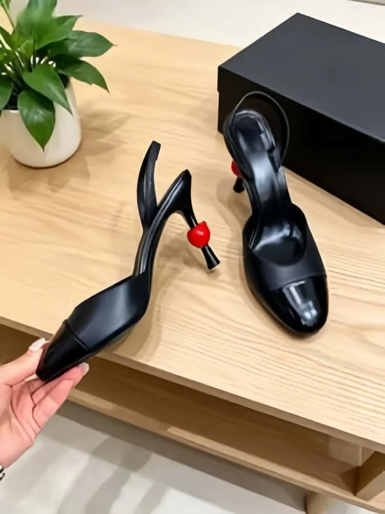 2026 Women High-heeled Cool Shoes Elegant Style Detailed Minimalist Classic Elements Summer Must-Have Item High-heeled