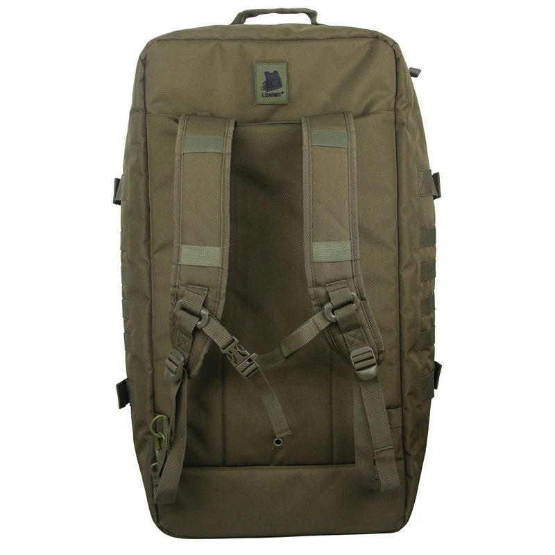 LQARMY 30L 45L 80L Outdoor Mountaineering Bag Molle Tactical Backpack Large Duffel Bag Hiking Camping Travel Bags