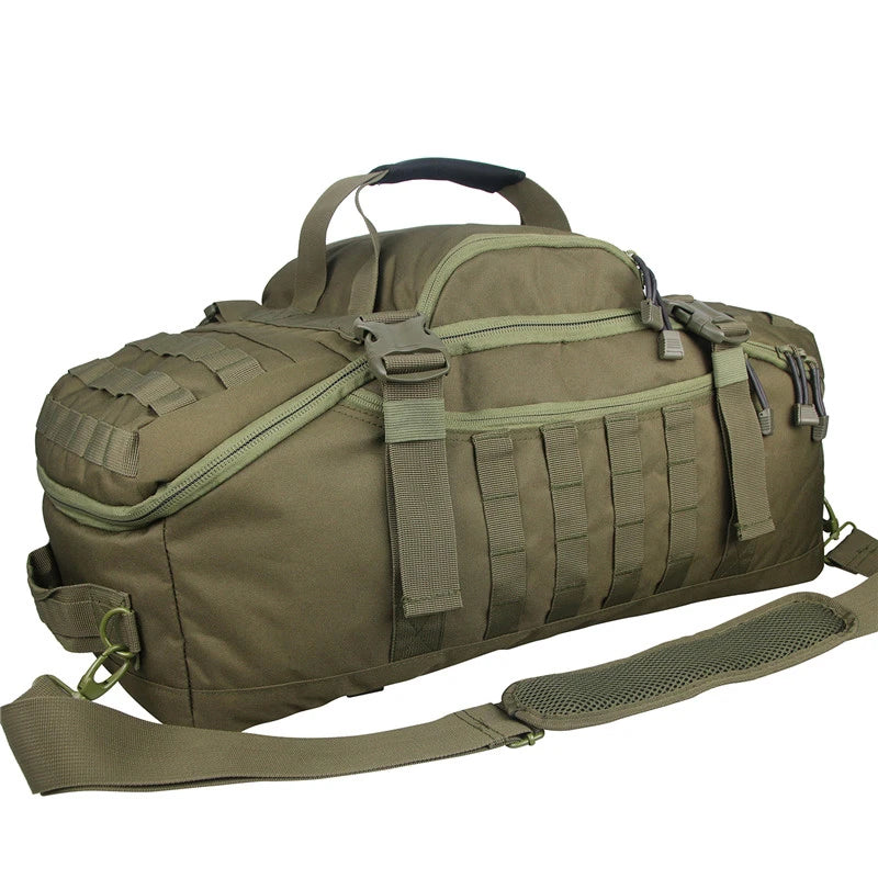 LQARMY 30L 45L 80L Outdoor Mountaineering Bag Molle Tactical Backpack Large Duffel Bag Hiking Camping Travel Bags