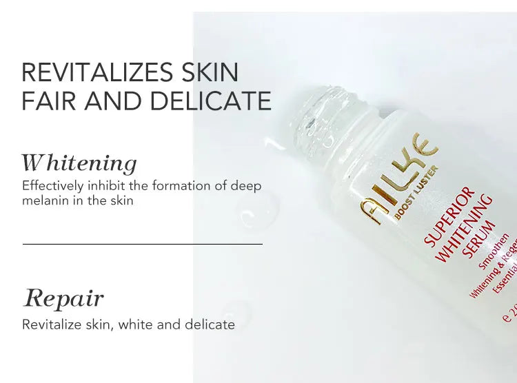 AILKE Whitening Face Cream, Reduce Dark Spots, Wrinkles, Melanin, Even Skin Tone, With Collagen, Glutathione, for All Skin Types