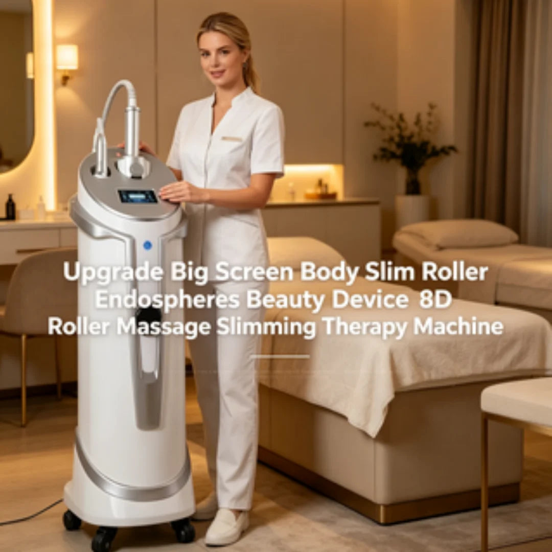 Upgrade Big Screen Body Slim Roller Endospheres Beauty Device 8D Roller Massage Slimming Therapy Machine