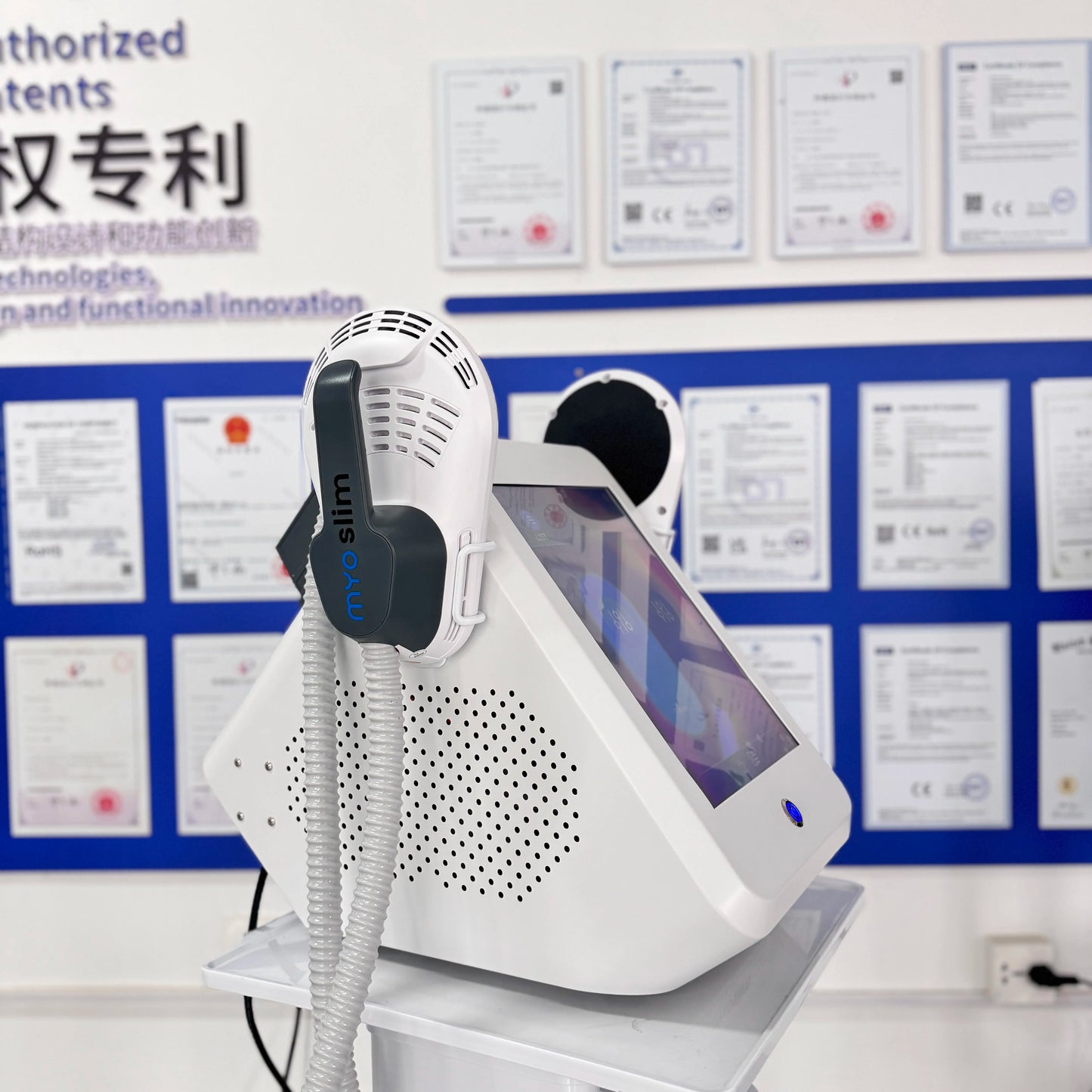 MYoslim 6500W 15Tesla Fat Removal Contouring Muscle Electric Stimulation Ems Body Sculpt Slimming Muslim Sets Machine