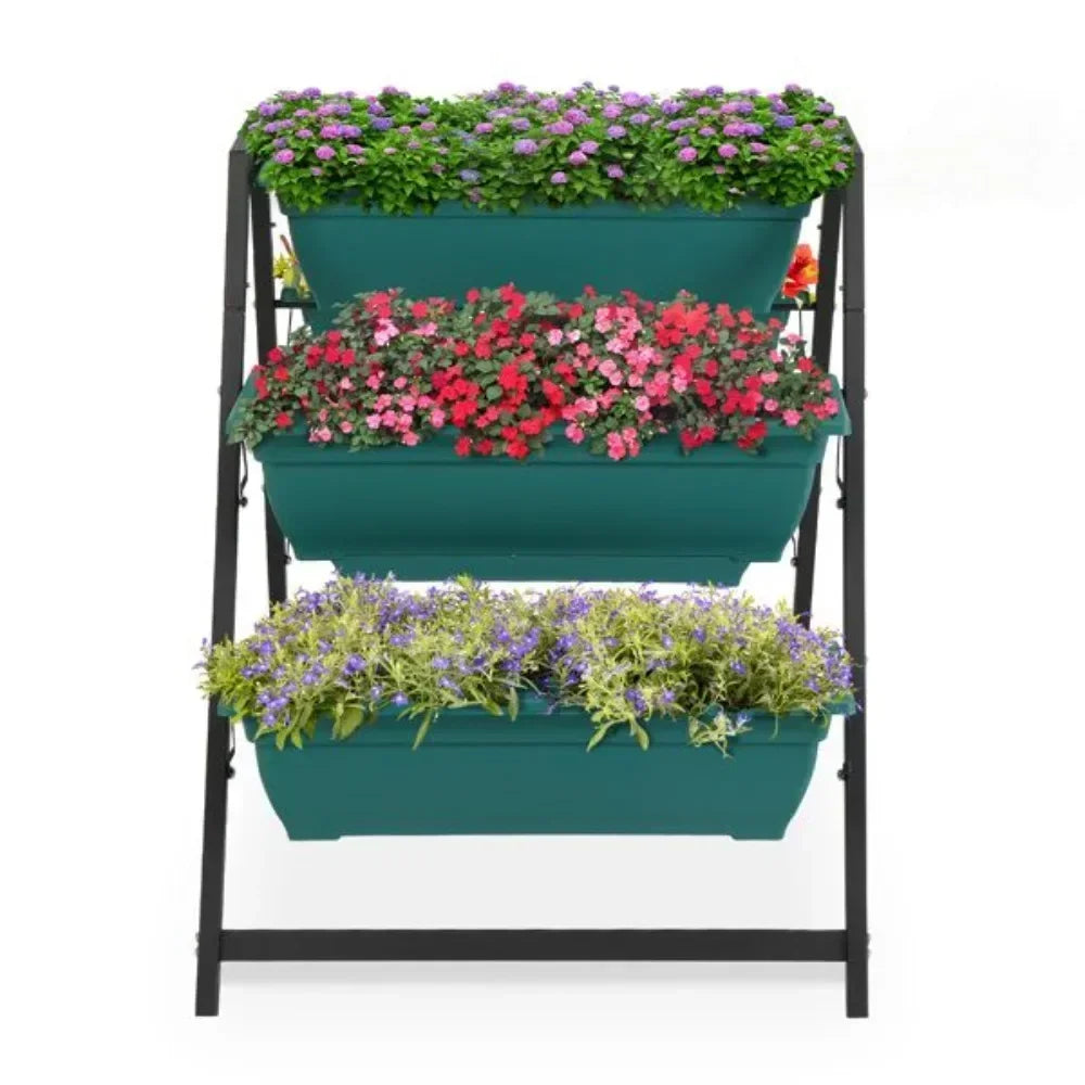 Raised Garden Planter Bed,for Herbs, Flowers, or Vegetables in Patio Balcony Indoor Outdoor,Vertical Raised Garden Bed