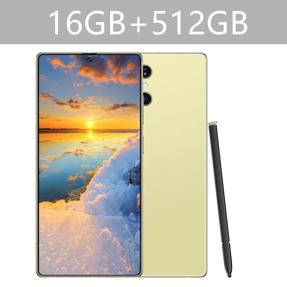 Silicone Cover For SMS 25 Ultra Cellphones Dual Sim Android Smartphone 22GB+2TB Soft Cases For Cell Mobile Phones Global Version