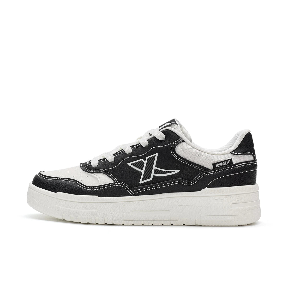Xtep Skateboarding Shoes For Women  Summer Comfortable Skate Shoes Breathable Outdoor Trekking Support Sneakers 876318310030