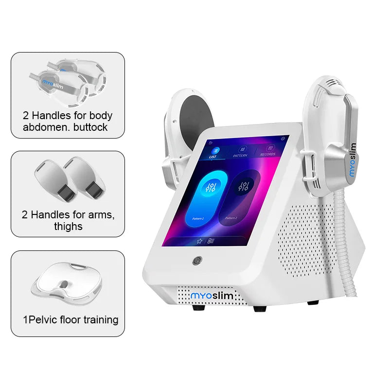Myoslim Neo Portable EMS Machine Electromagnetic Body Slimming Muscle Stimulate Fat Removal Build Muscle.