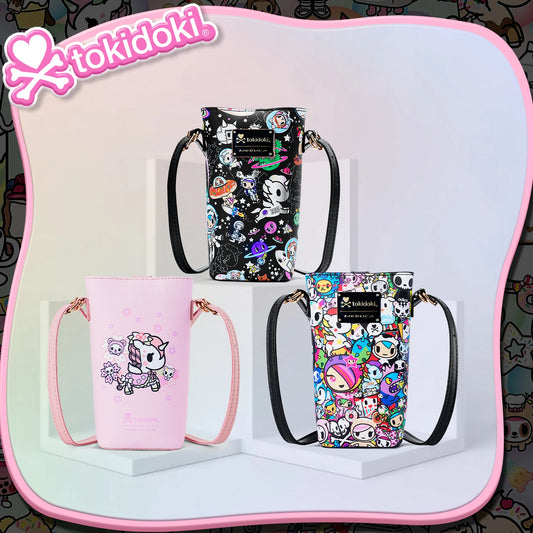 Tokidoki Official Licensed PU Leather Crossbody Bag with Adjustable Strap Unicorno Phone Bag Shoulder Bag Coin Purses for Women