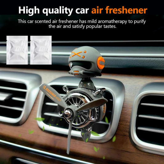 Airplane Pilot Car Fresheners Vent Clip Air Outlet Aromatherapy Ornament Aroma Car Diffuser Gifts for Him Her Friends Families