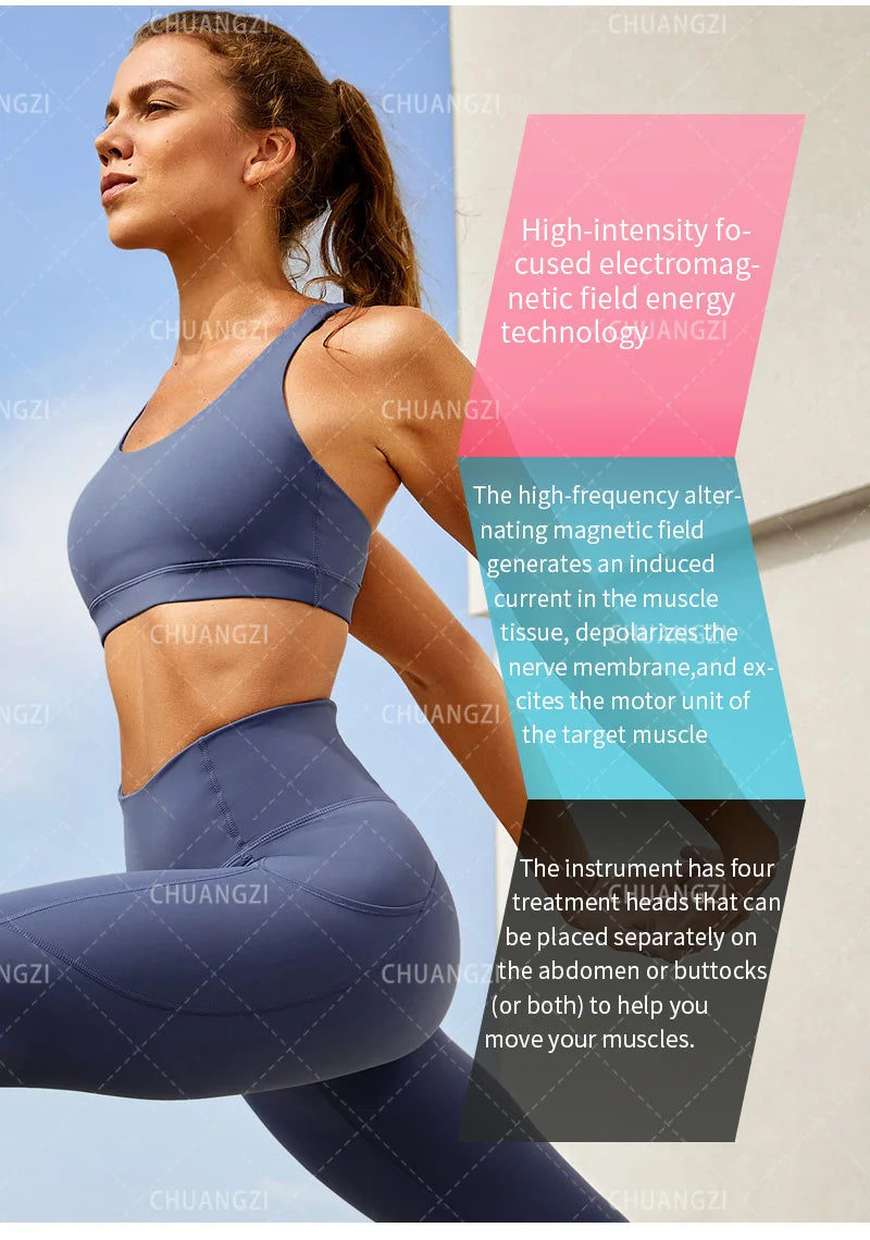 Professional EMSZERO Sculpting NEO RF Machine EMS Body Slimming HI-EMT PRO Muscle Stimulation Fat Removal