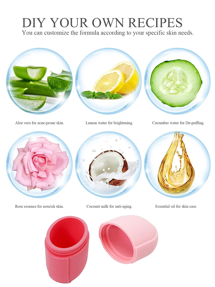 Silicone Ice Cube Tray Mold Face Beauty Lifting Ice Face Tool Contouring Acne Eye Skin Educe Massager Roller Ball Care