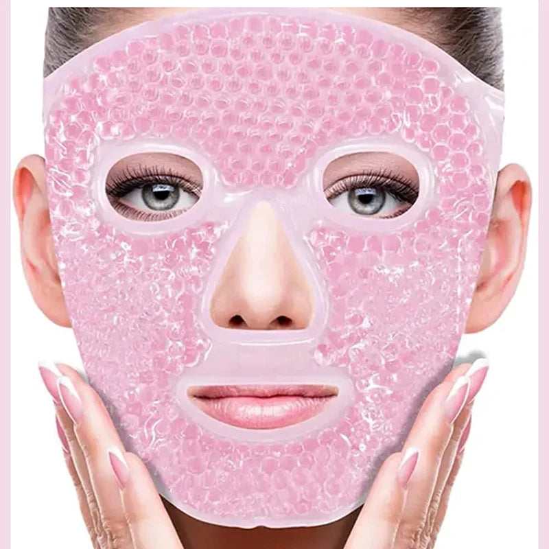 1pc Full Face Massage Ice Compress Can Be Used Repeatedly