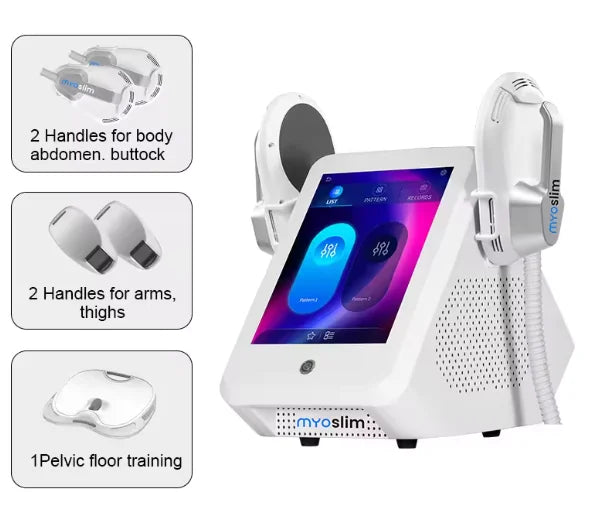MYoslim 6500W 15Tesla Fat Removal Contouring Muscle Electric Stimulation Ems Body Sculpt Slimming Muslim Sets Machine