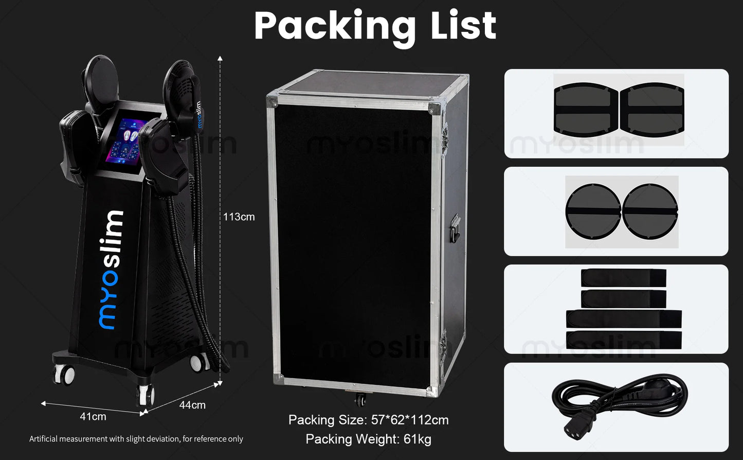 Professional EMS RF Body Sculpting Machine 15 Tesla 6500W Muscle Building Fat Burning Slimming Equipment