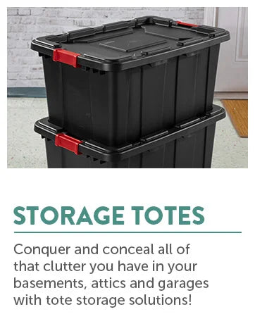 8-Pack Industrial Tote, Plastic Storage Container Bins with Lids, 38 Gallon - Heavy-Duty Organizing Containers for Closet, Bathr