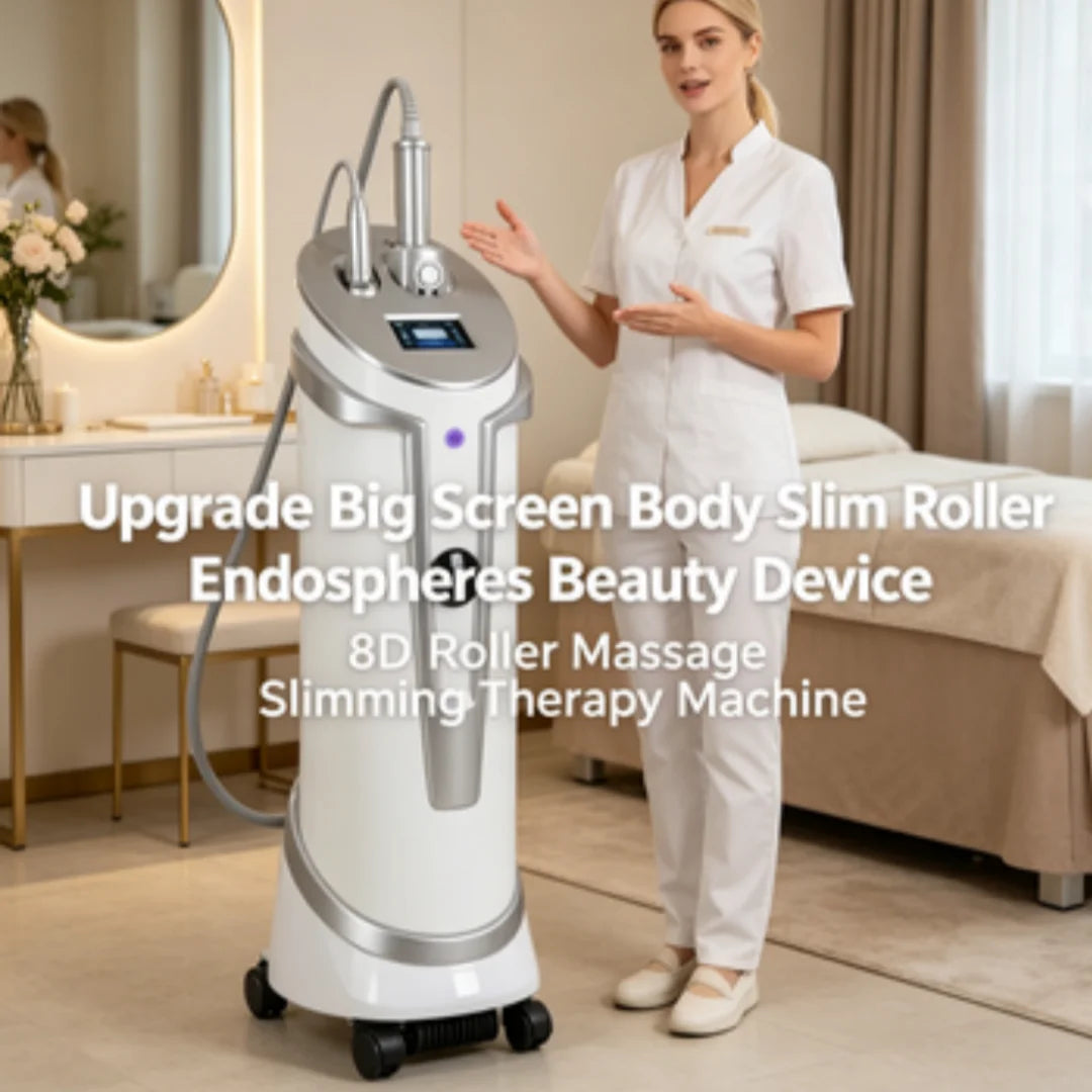 Upgrade Big Screen Body Slim Roller Endospheres Beauty Device 8D Roller Massage Slimming Therapy Machine
