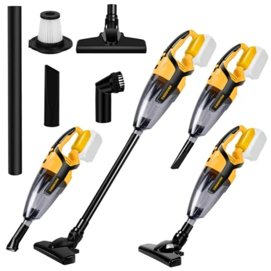 Cordless Vacuum Cleaner Compatible with DEWALT 20V Battery (Battery NOT Included), Handheld Vacuum for Home, Boat, Workshop, Car