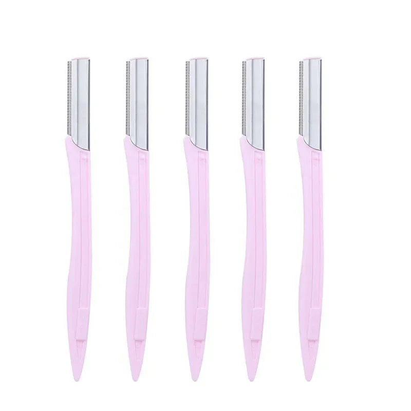 Karsyngirl 3/5/7Pc Eyebrow Razor Multipurpose Exfoliating Dermaplaning Makeup Tool Eye Brow Knife Face Hair Removal Blade Shaver