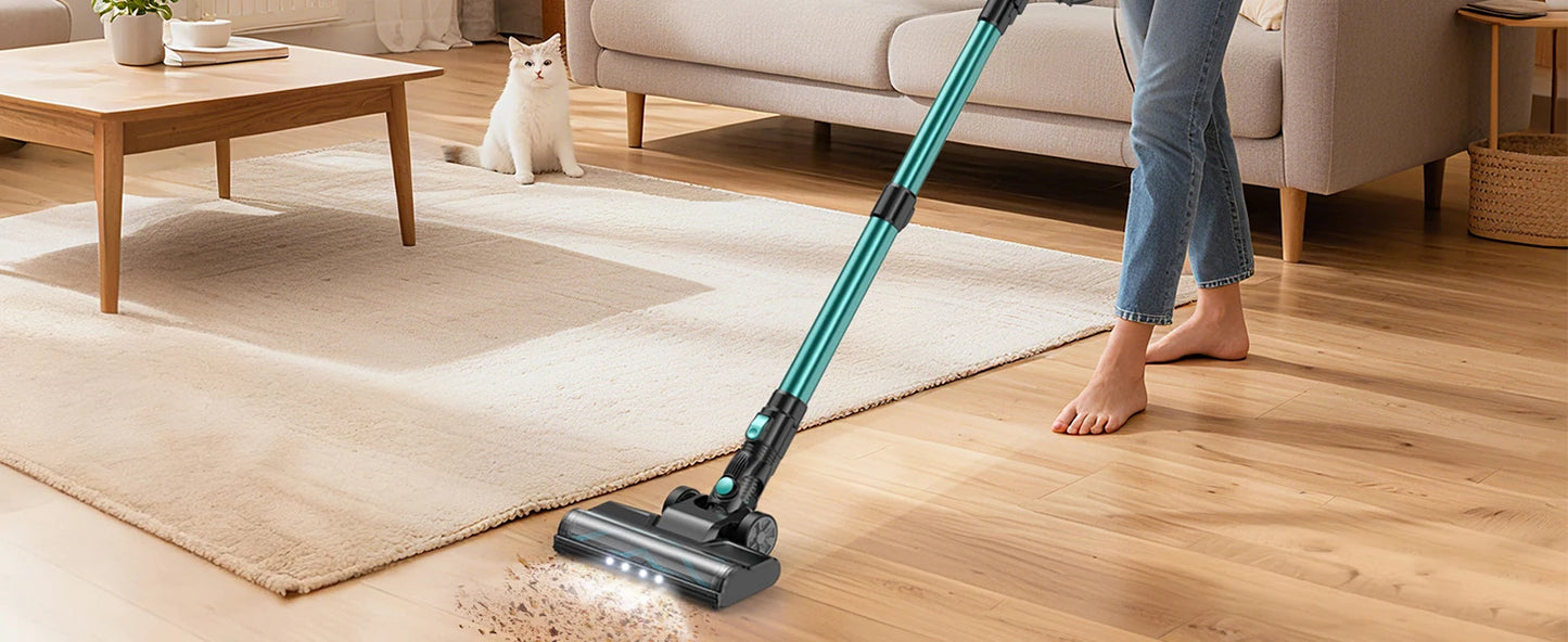 Vastorm N3T Cordless Vacuum Cleaner 20Kpa Ultra Lightweight 6 in 1 Stick Vacuum Up to 40min Runtime for Home Pet Hair Hard Floor