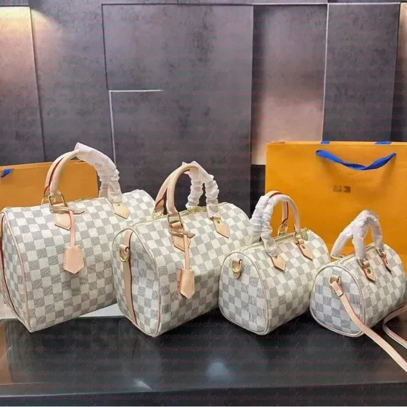 Designers bag handbags CrossBody Fashion Pillow bags Leather High Quality Totes Vintage Printed retro style Leisure business Bag