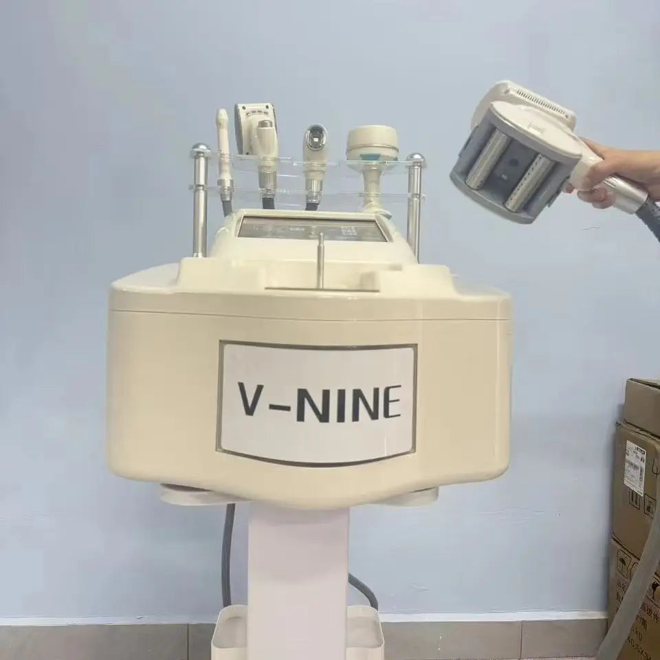 NEW V9 Vela Body Weight Loss Vacuum 80K Cavitation Slimming Roller Shaping Massage Machine Frozen Fat Removal Facial Lift