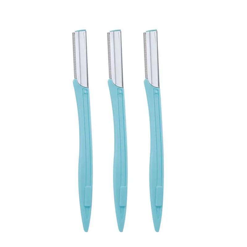 Karsyngirl 3/5/7Pc Eyebrow Razor Multipurpose Exfoliating Dermaplaning Makeup Tool Eye Brow Knife Face Hair Removal Blade Shaver
