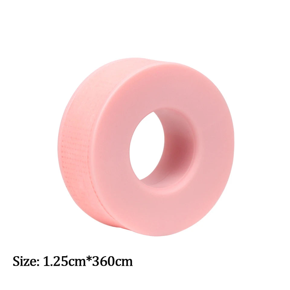 Sensitive Skin Using Silicone Eyelash Tape Gel Makeup Tools Materials for Eyelash Extensions and Lash Extension Tape Supplies