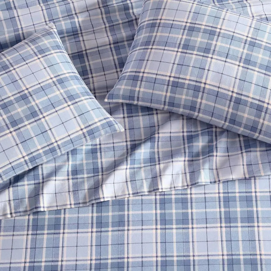 Flannel Sheets Queen Size, AntiPilling amp Wrinkle Resistant Cotton, Touchably Soft for AllSeason Comfort Bed Sheets with Matchi