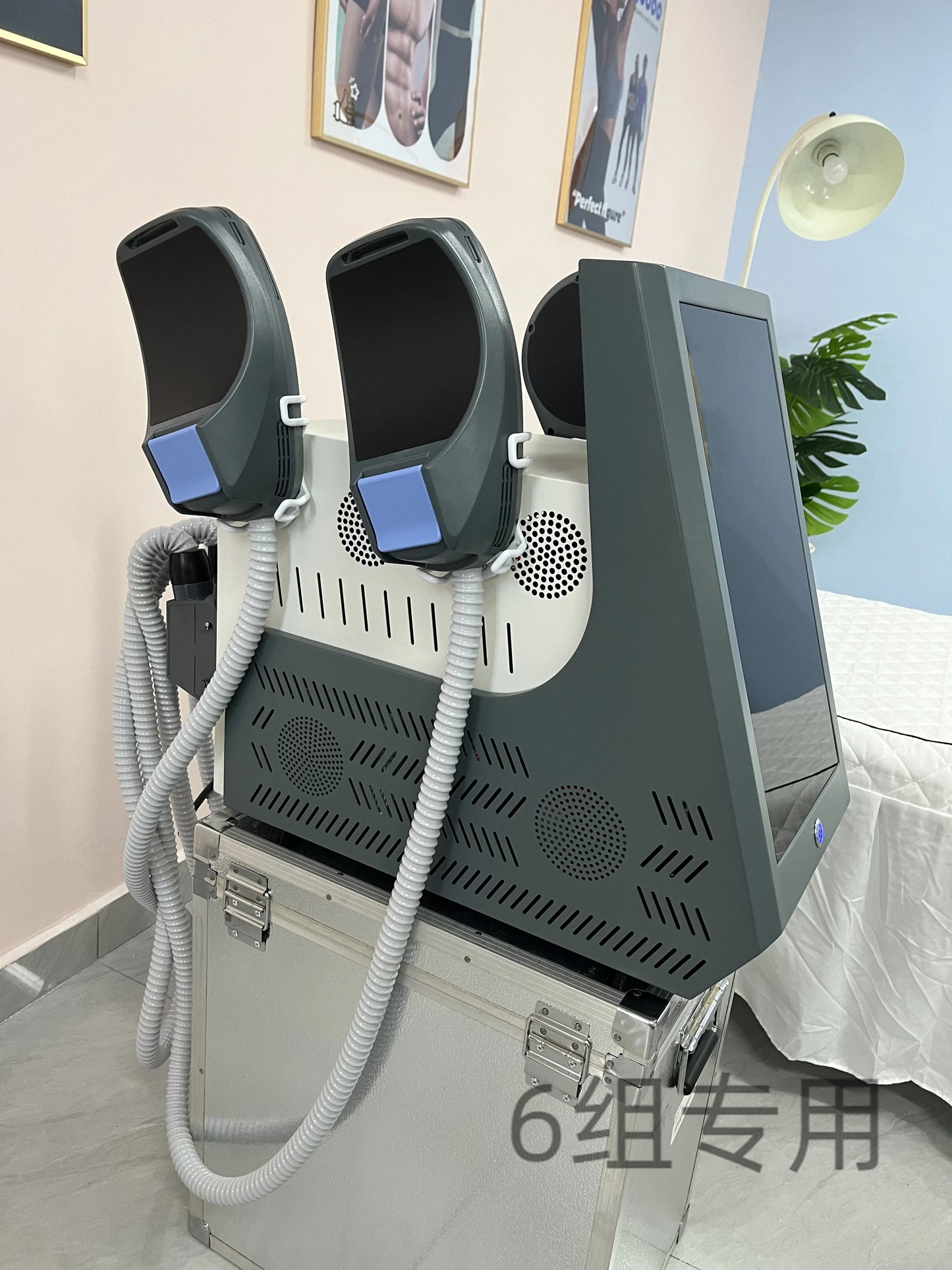 New Myoslim Body Sculpt Machine Sculpting Electromagnetic Stimulate Body Slimming Machines Muscle Build