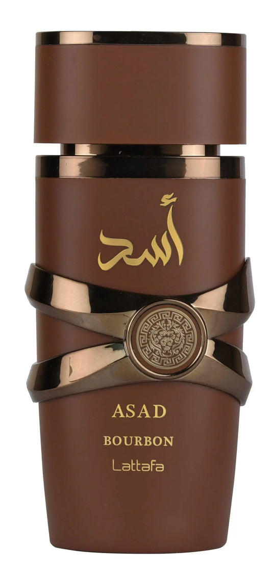 Lattafa Asad Bourbon for Unisex Eau De Parfum Spray Makeup Women's Perfume 100 ML Cologne Persistence Arabian Women's Perfume