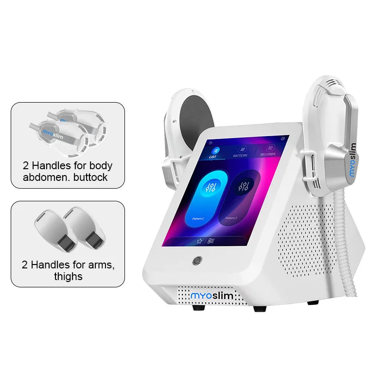 Myoslim Neo Portable EMS Machine Electromagnetic Body Slimming Muscle Stimulate Fat Removal Build Muscle.