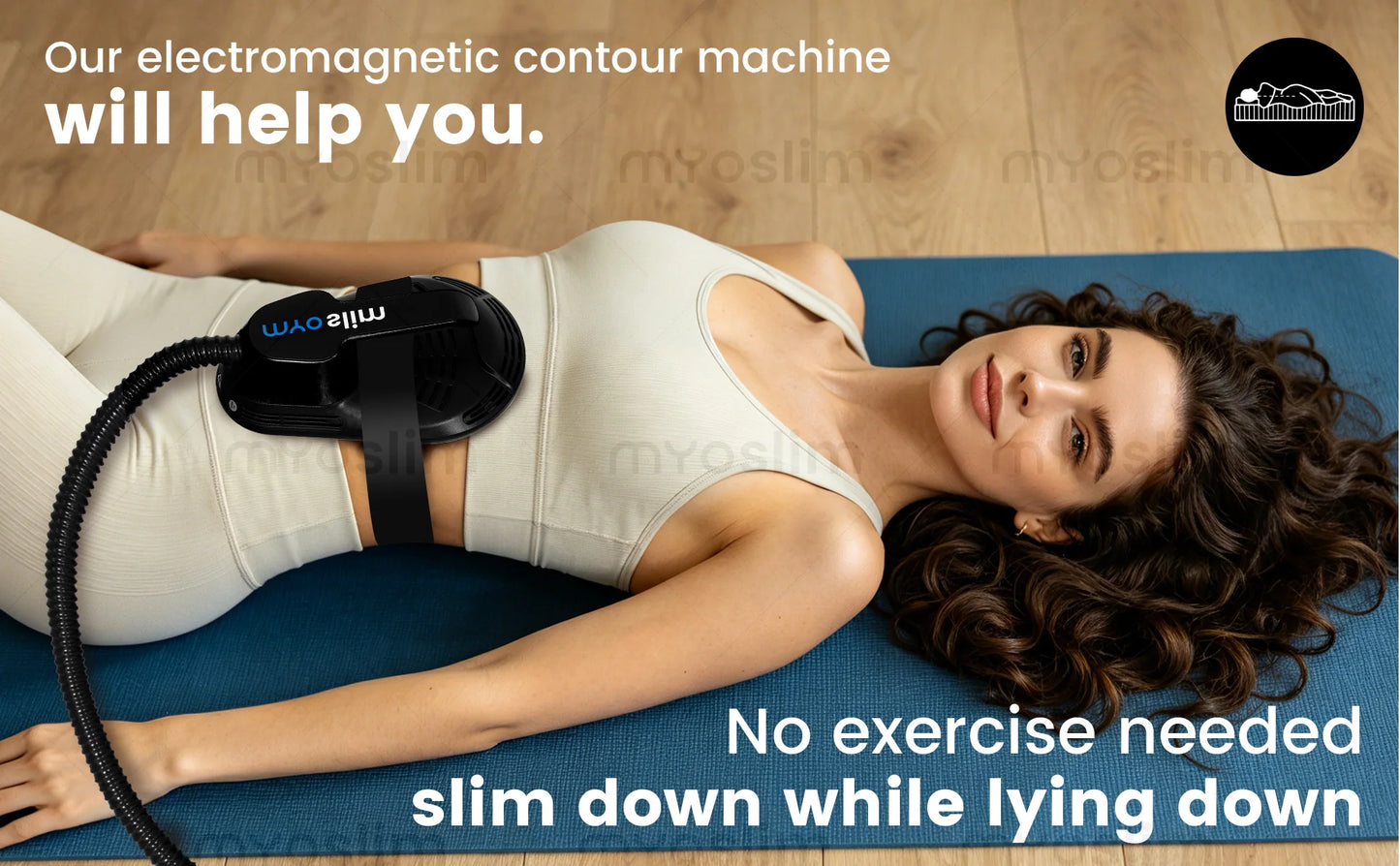 Professional EMS RF Body Sculpting Machine 15 Tesla 6500W Muscle Building Fat Burning Slimming Equipment