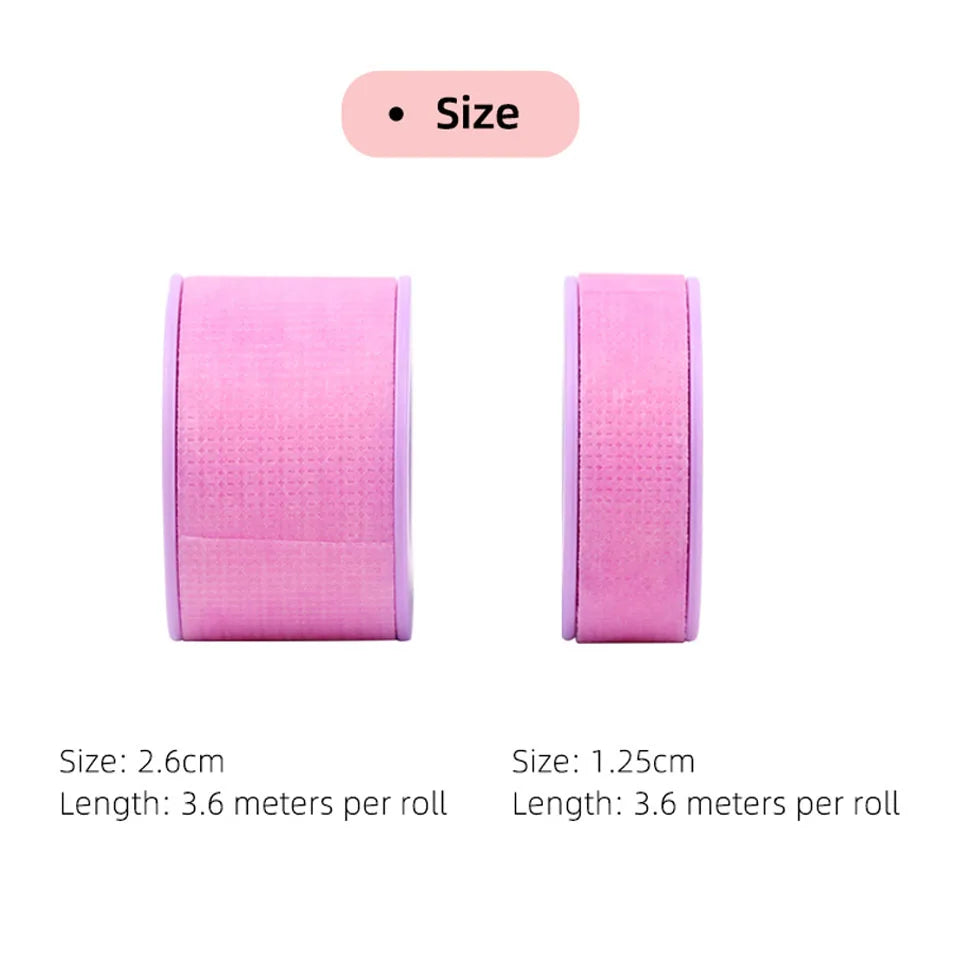 Sensitive Skin Using Silicone Eyelash Tape Gel Makeup Tools Materials for Eyelash Extensions and Lash Extension Tape Supplies