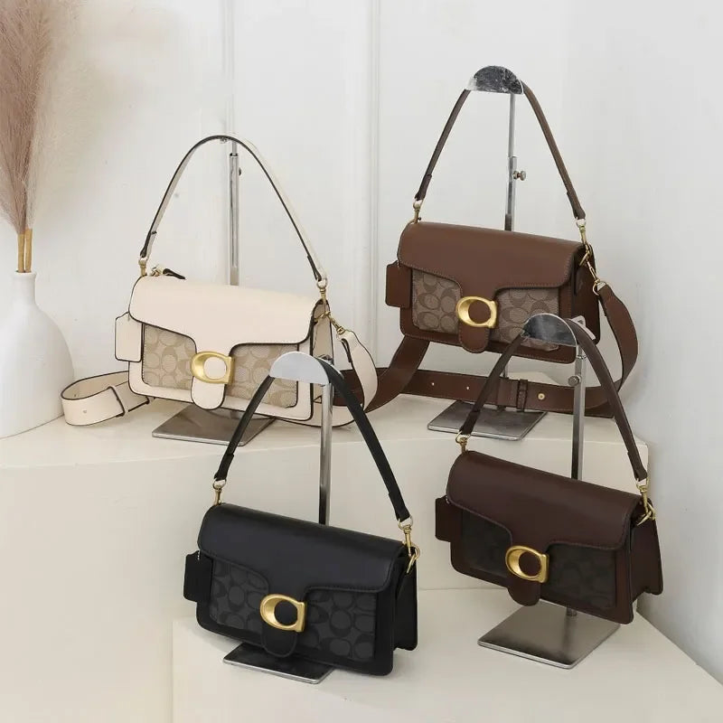 Women Tabby Purse Leather Handbag Fashion Shoulder Bags Woman Crossbody Bag Classic Mini Bag High Quality Soft Chain Bag