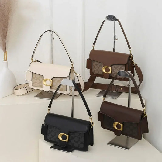 Women Tabby Purse Leather Handbag Fashion Shoulder Bags Woman Crossbody Bag Classic Mini Bag High Quality Soft Chain Bag