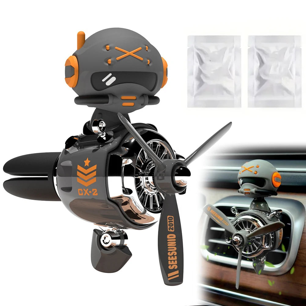 Airplane Pilot Car Fresheners Vent Clip Air Outlet Aromatherapy Ornament Aroma Car Diffuser Gifts for Him Her Friends Families