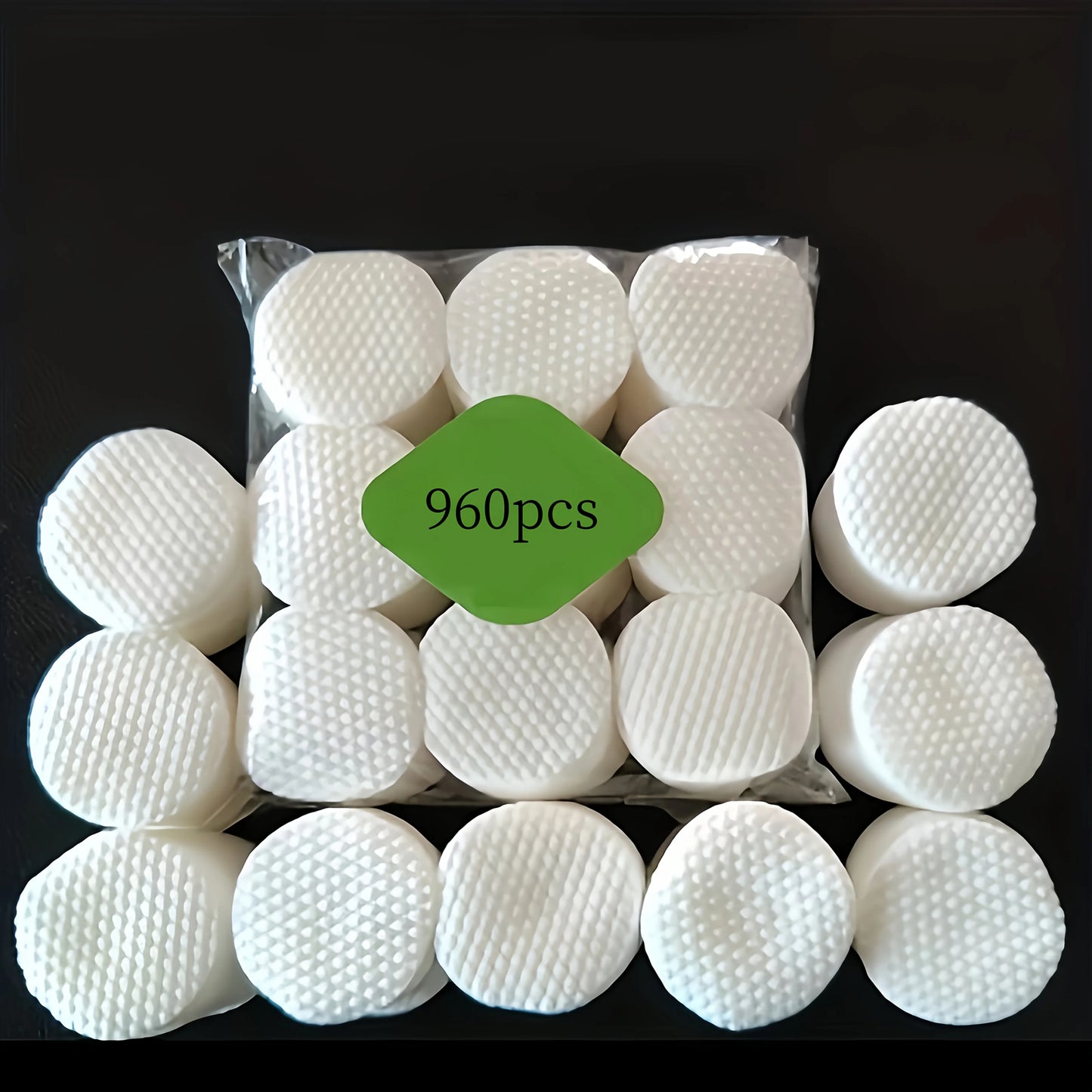 960 Pcs Bulk Makeup Remover Cotton Pads - Wet/Dry Dual Use, Thickened Soft & Skin - Friendly Disposable Cleansing Wipes for Face