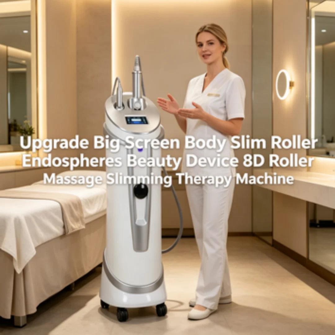 Upgrade Big Screen Body Slim Roller Endospheres Beauty Device 8D Roller Massage Slimming Therapy Machine