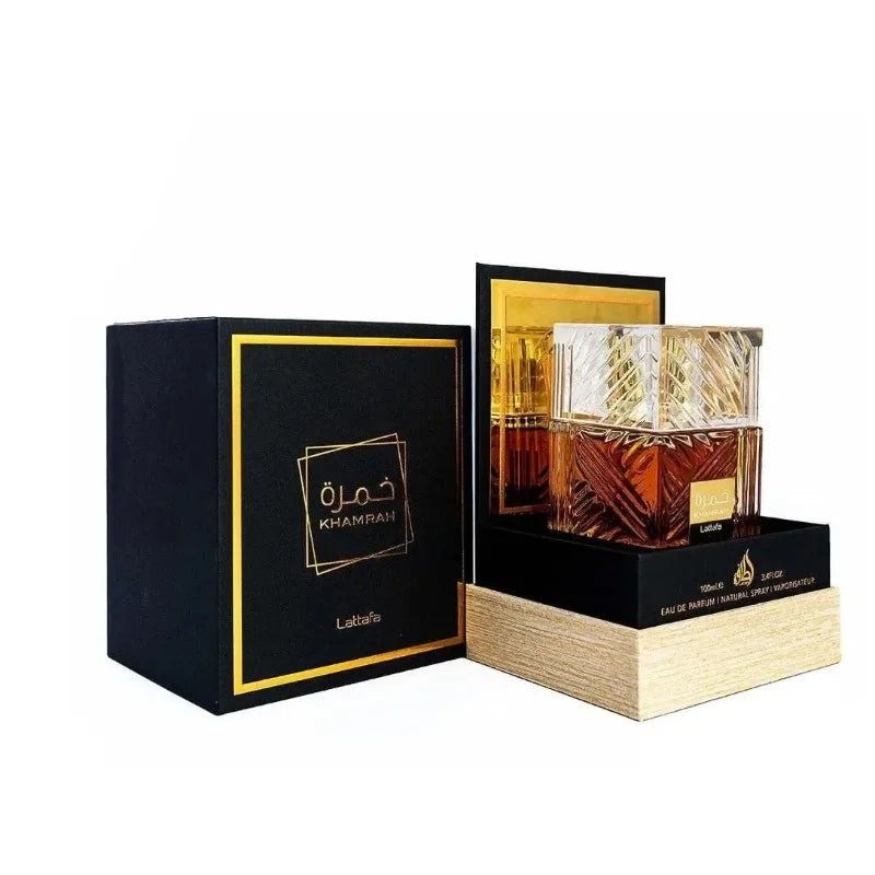 Lattafa Khamrah Pheromone Fragrance Arabian Women's Perfume Pheromone Cologne for Man Attract The Opposite Sex Birthday Present
