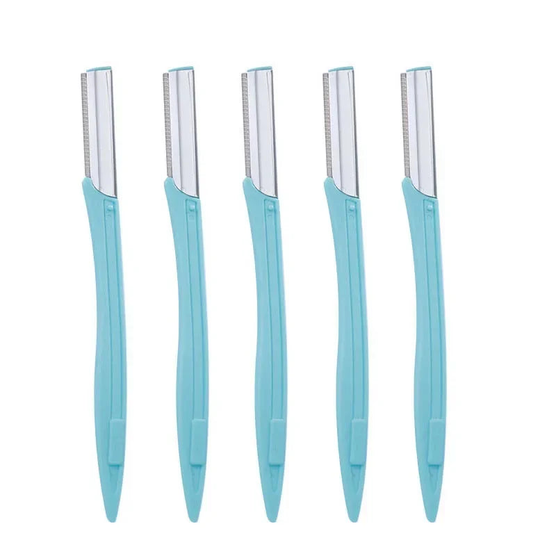 Karsyngirl 3/5/7Pc Eyebrow Razor Multipurpose Exfoliating Dermaplaning Makeup Tool Eye Brow Knife Face Hair Removal Blade Shaver