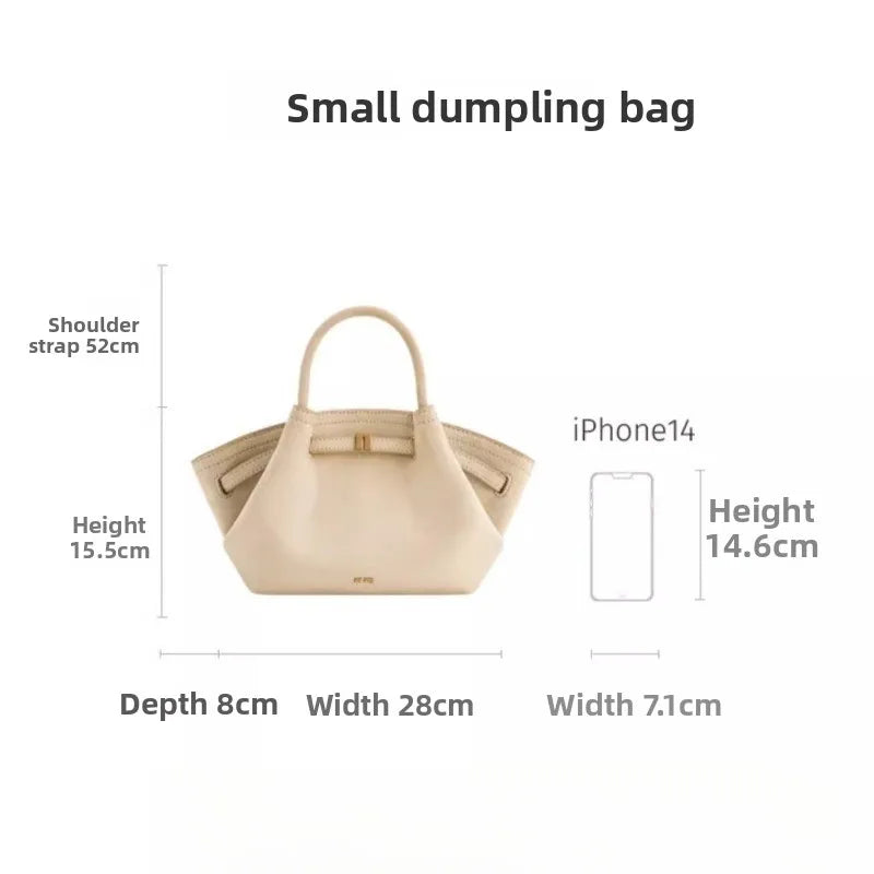 JW PEI Dumpling Bag, Large Capacity, Shoulder Bag, Handbag, Tote Bag, Women's Bag.