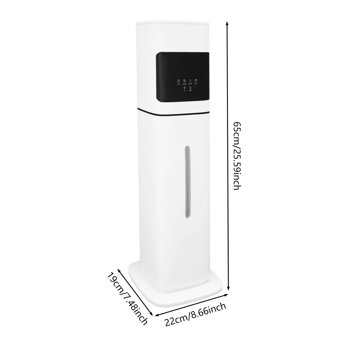 8L/2.11Gal Smart Humidifier with Remote Control Humidifier for Bedroom Large Room 3 Mist Modes for Home Office Plant